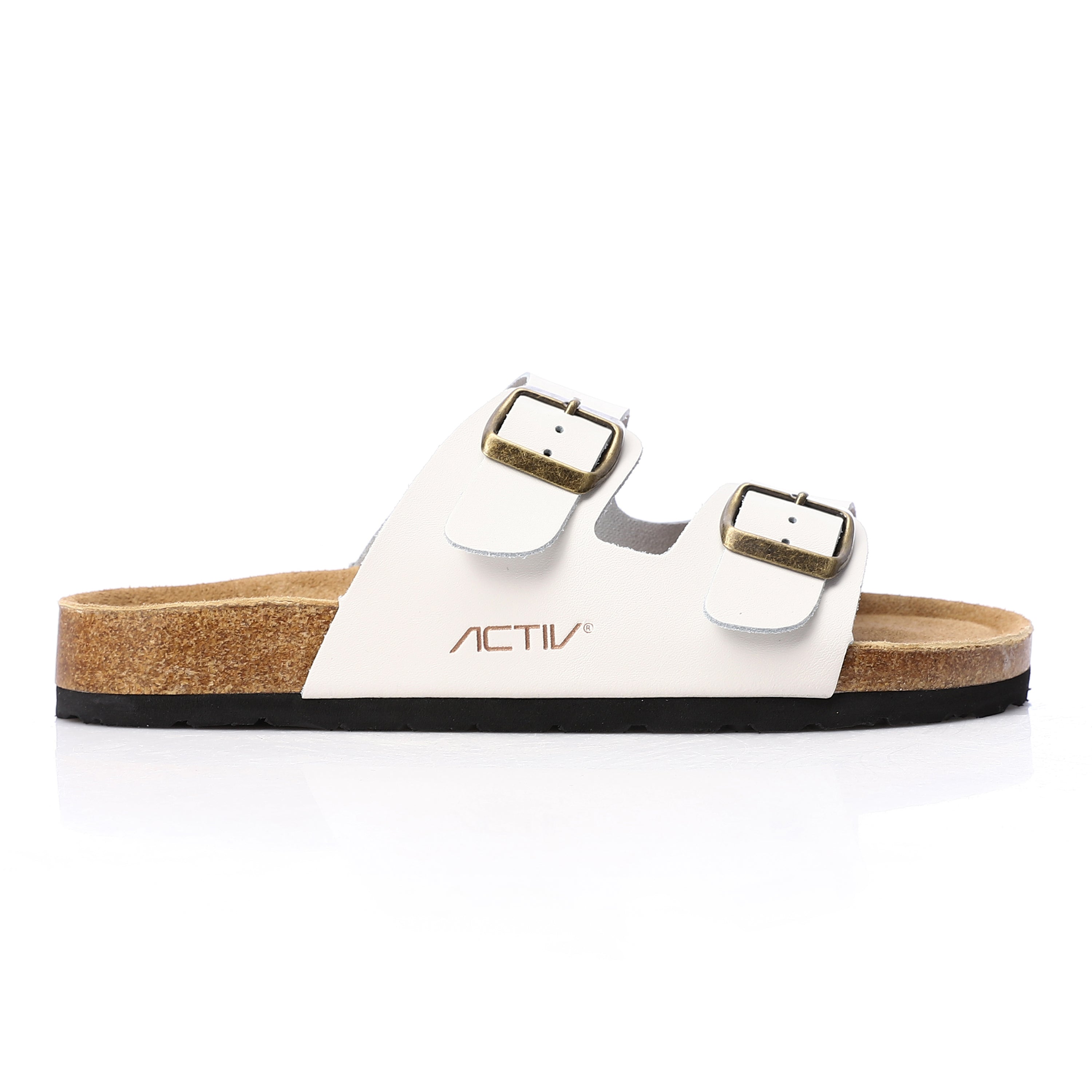 ACTIV WOMEN'S CASUAL SLIPPERS - L.KHAKI