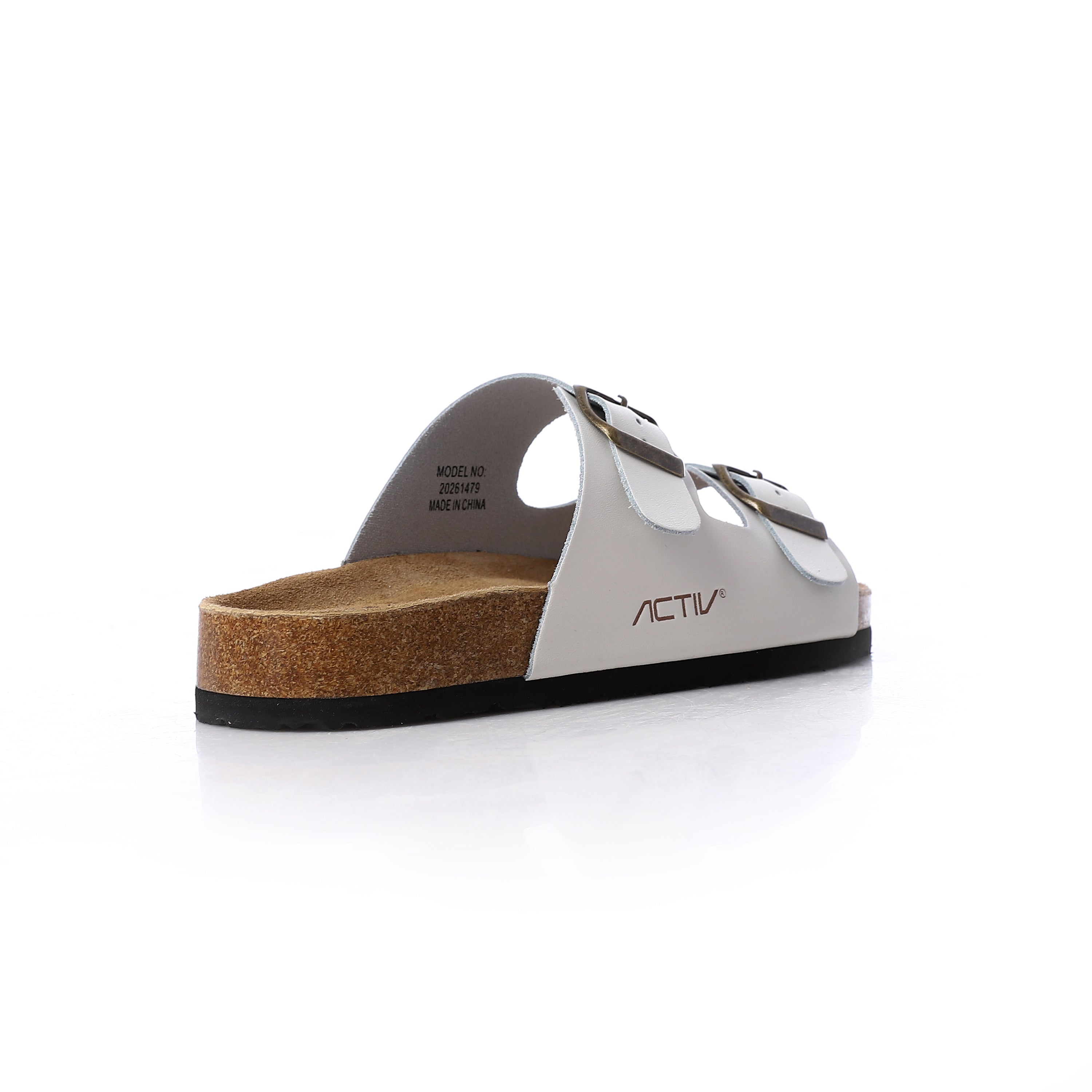 ACTIV WOMEN'S CASUAL SLIPPERS - L.KHAKI