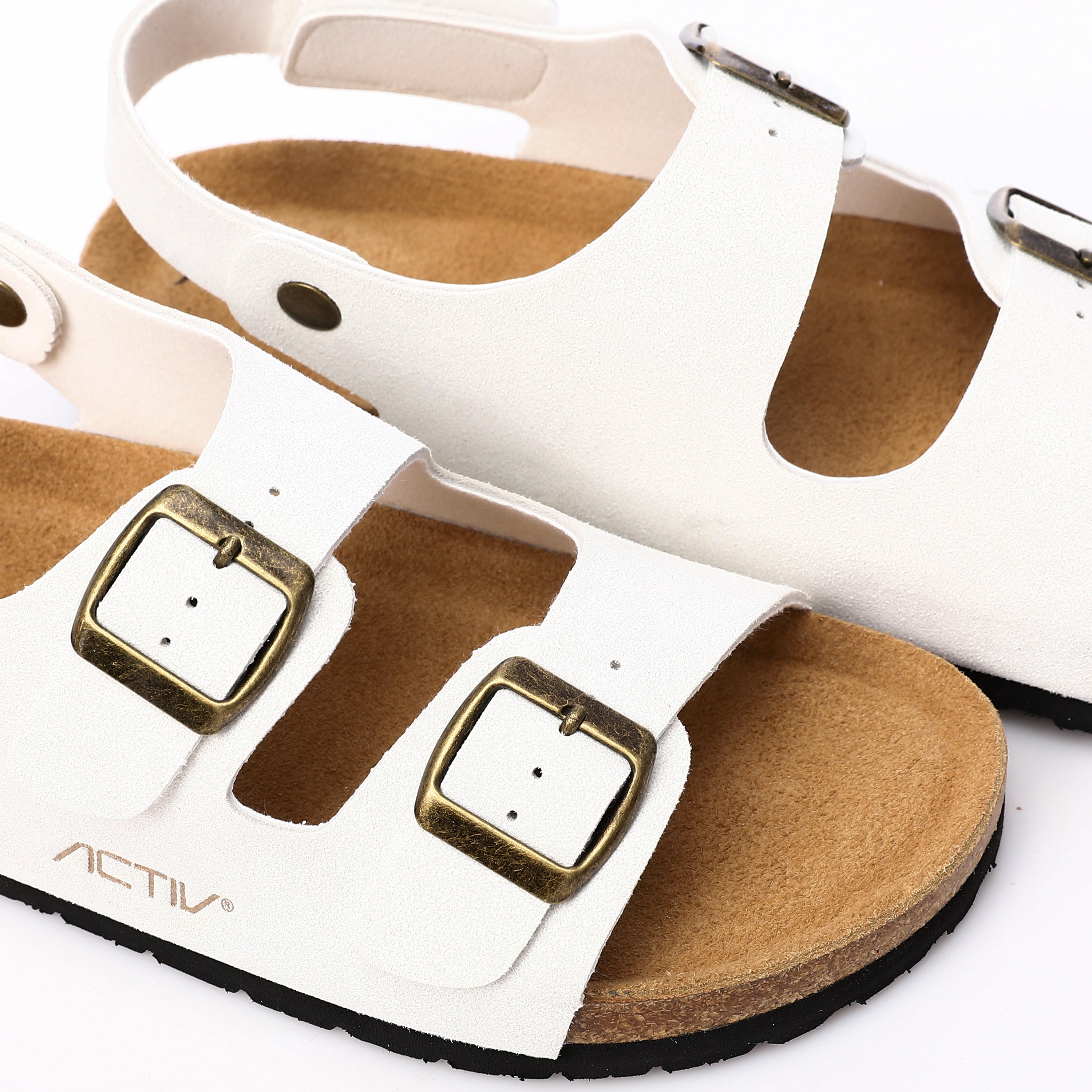 ACTIV WOMEN'S CASUAL  SANDAL - WHITE