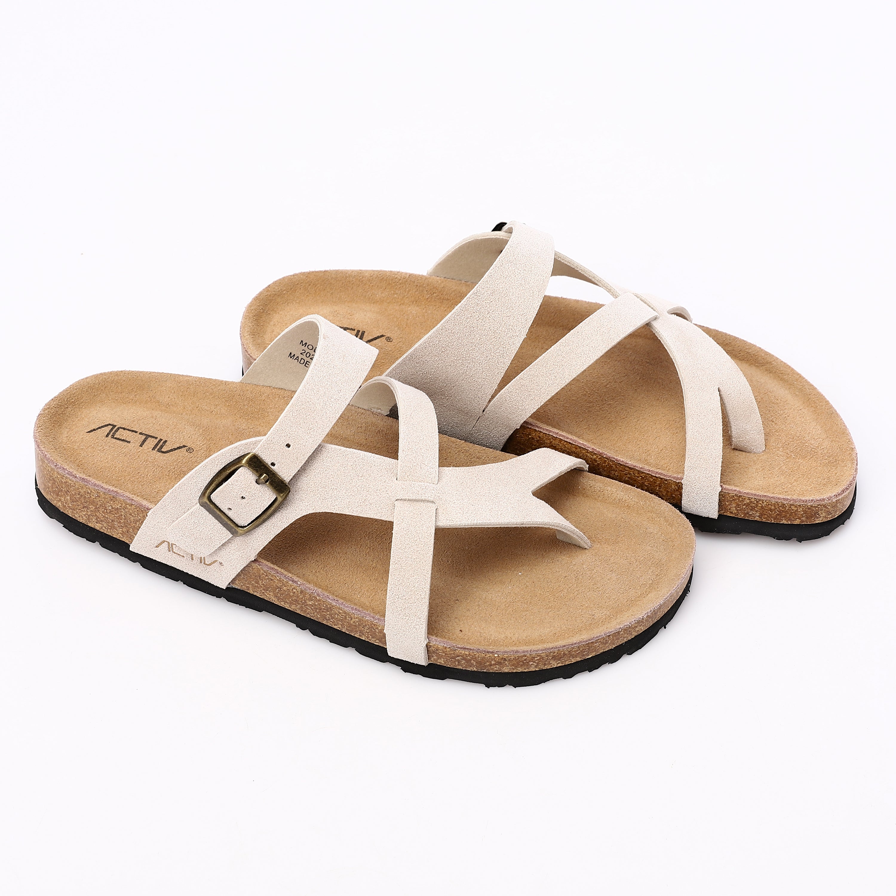 ACTIV WOMEN'S CASUAL SLIPPERS - BEIGE