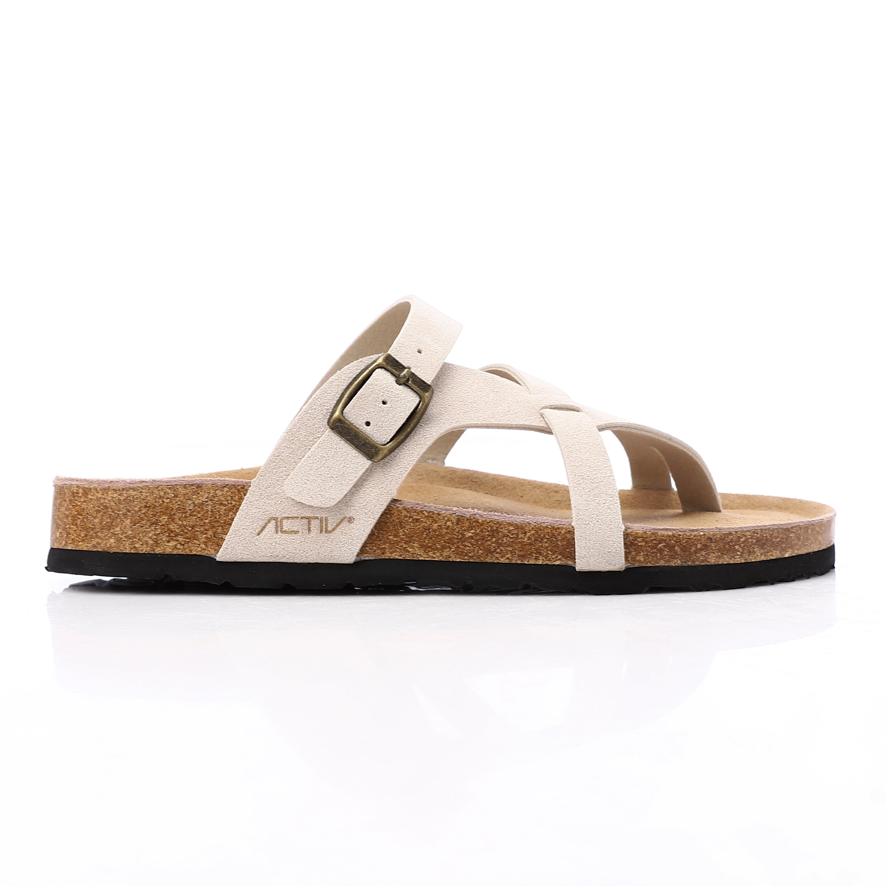 ACTIV WOMEN'S CASUAL SLIPPERS - BEIGE