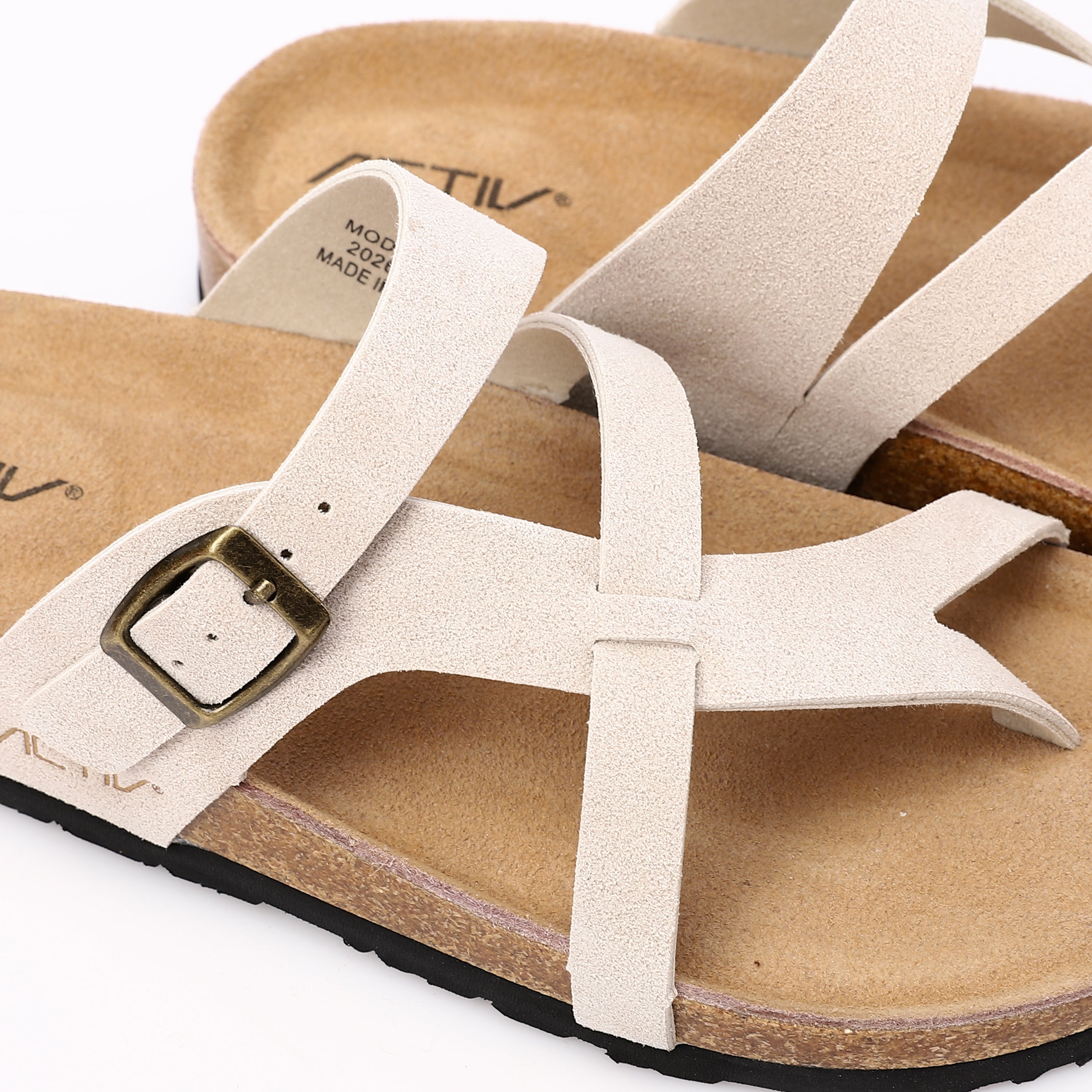 ACTIV WOMEN'S CASUAL SLIPPERS - BEIGE