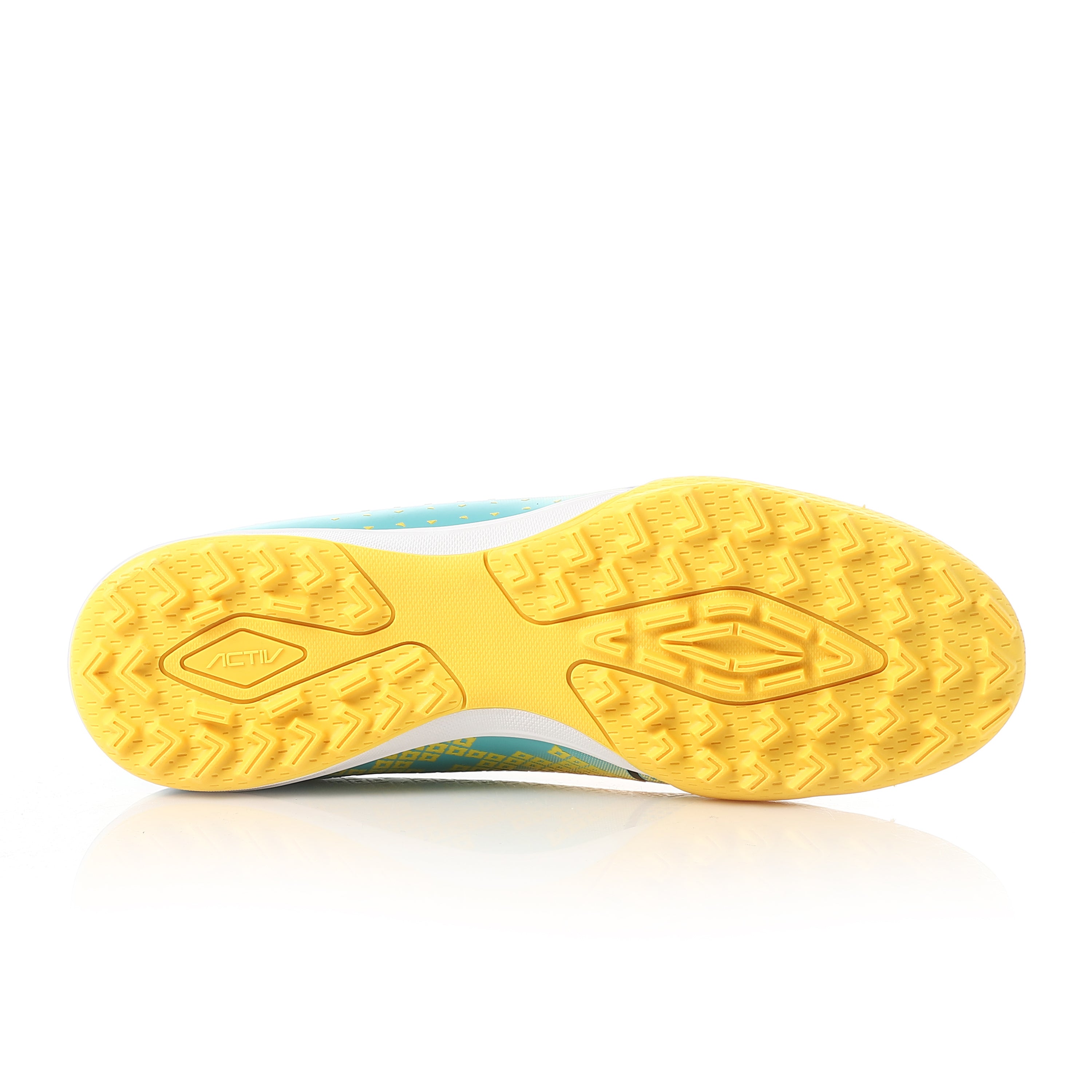 ACTIV MEN'S SOCCER SHOES - YELLOW
