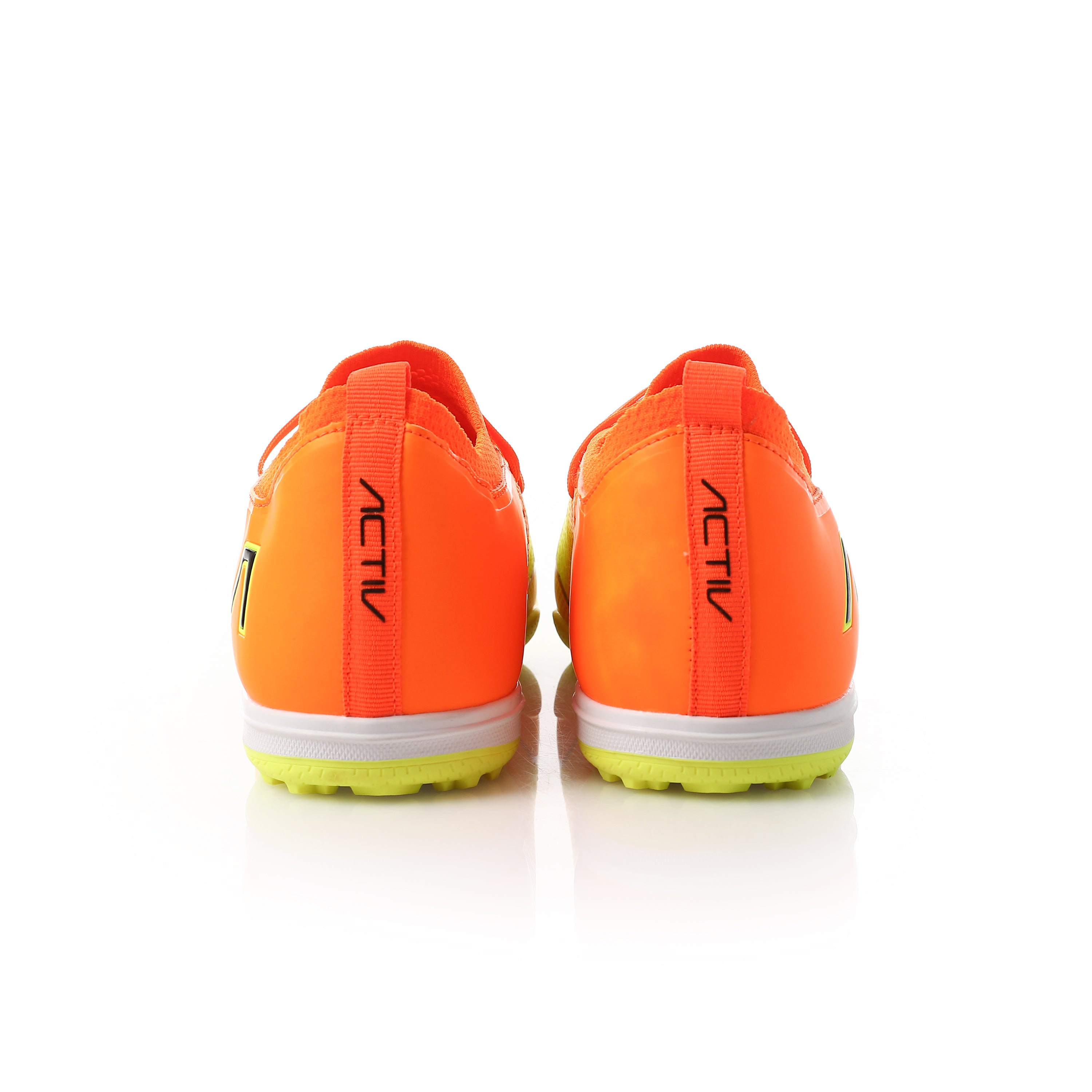 ACTIV MEN'S SOCCER SHOES - GREN & ORN