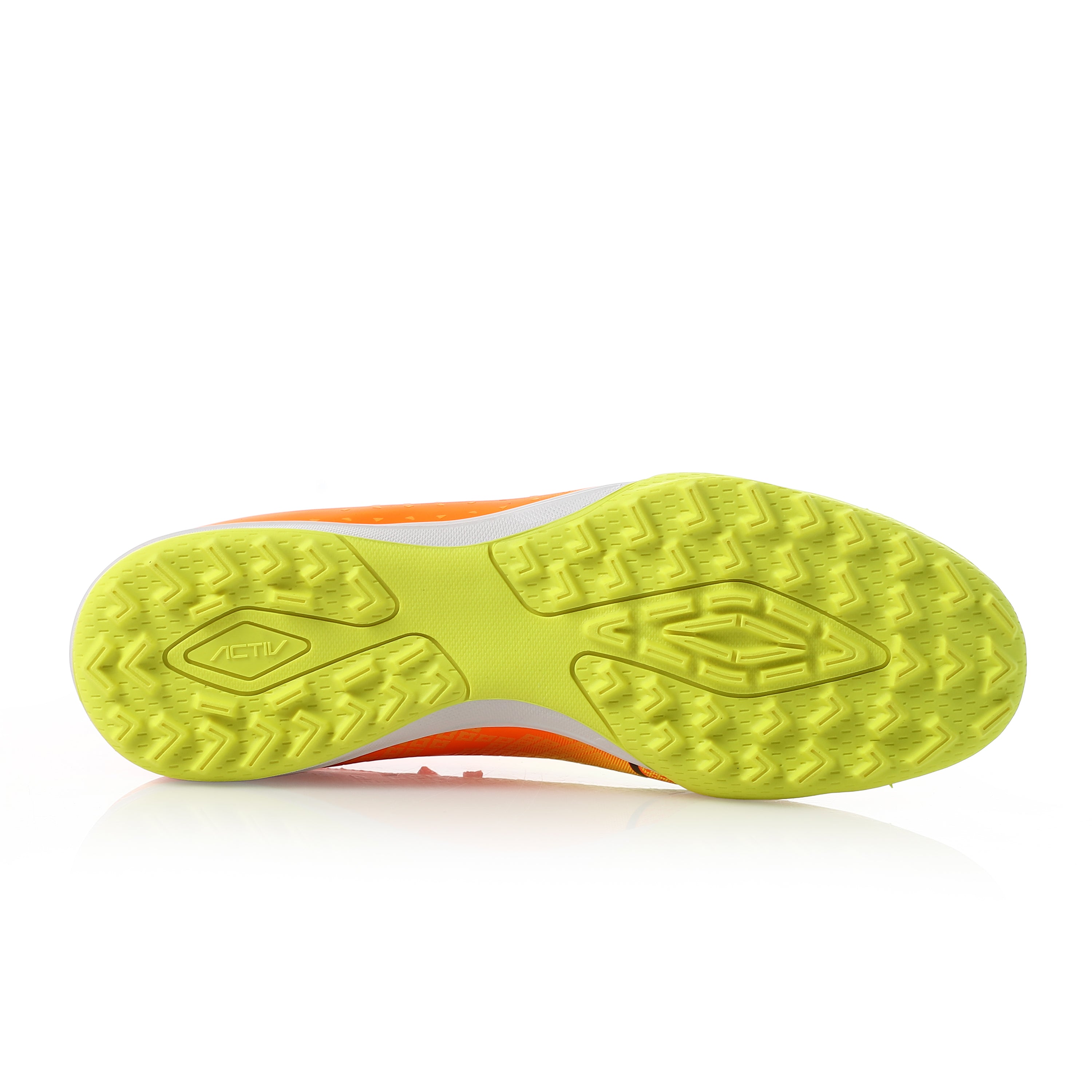 ACTIV MEN'S SOCCER SHOES - GREN & ORN