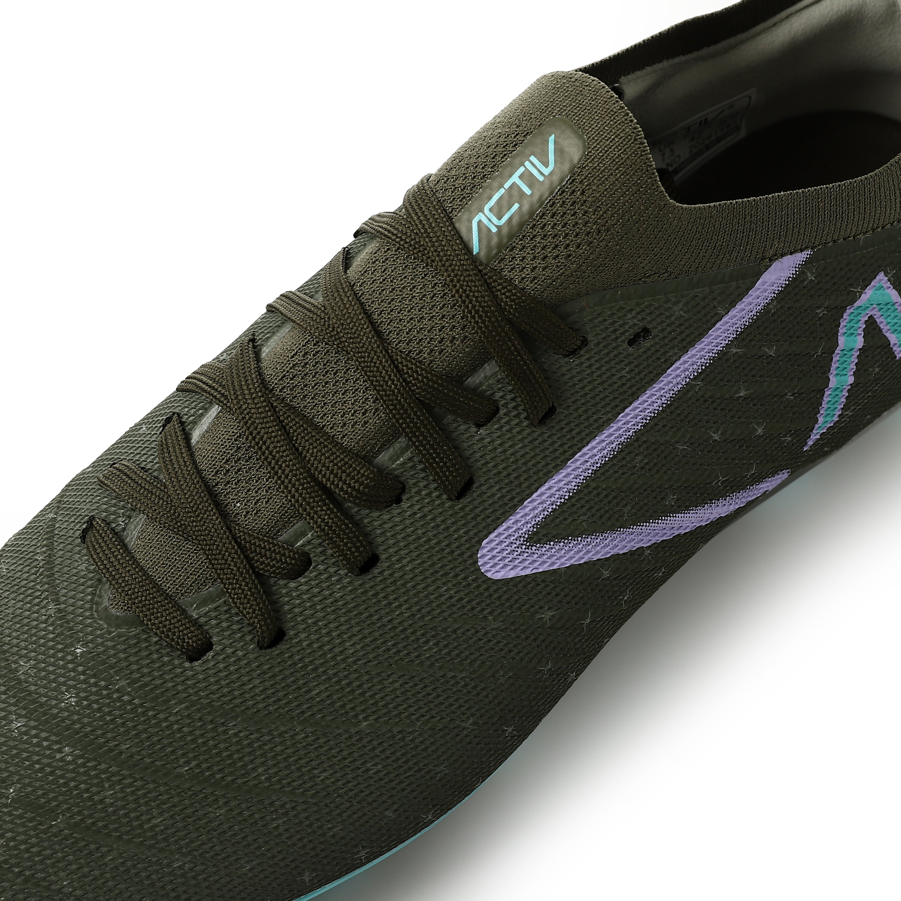 ACTIV MEN'S SOCCER SHOES - ARMY GRN