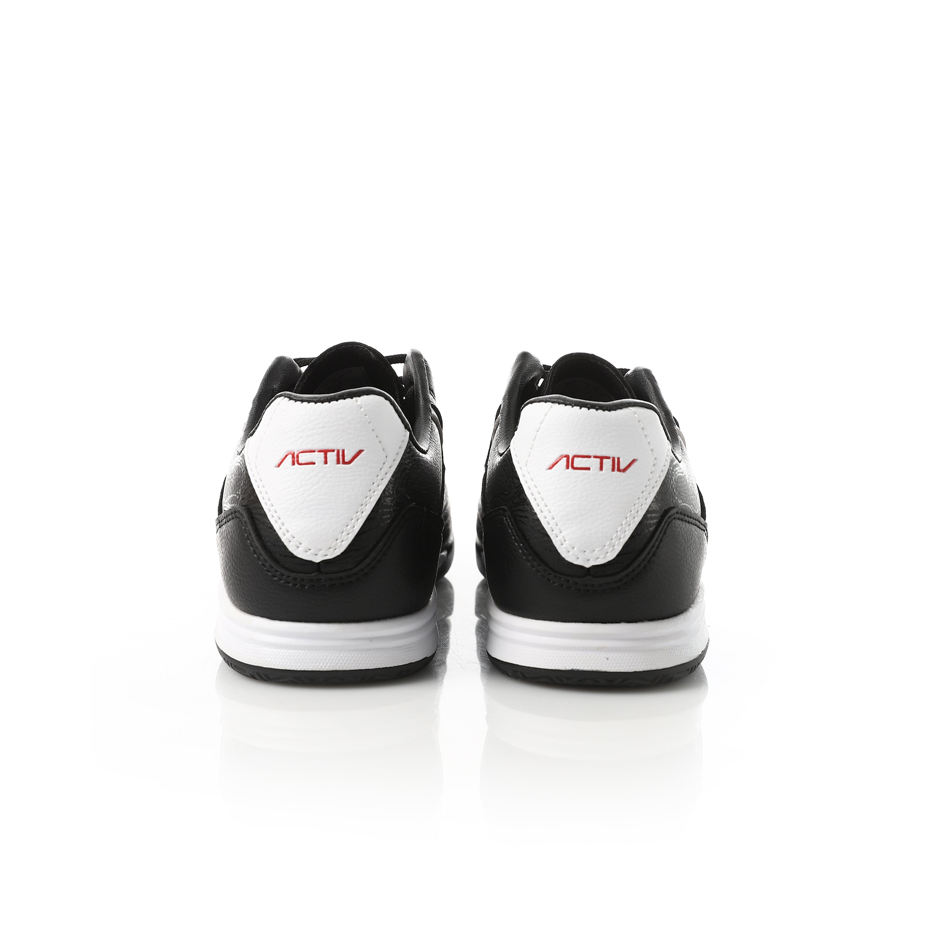 ACTIV BOYS' SOCCER SHOES - BLACK