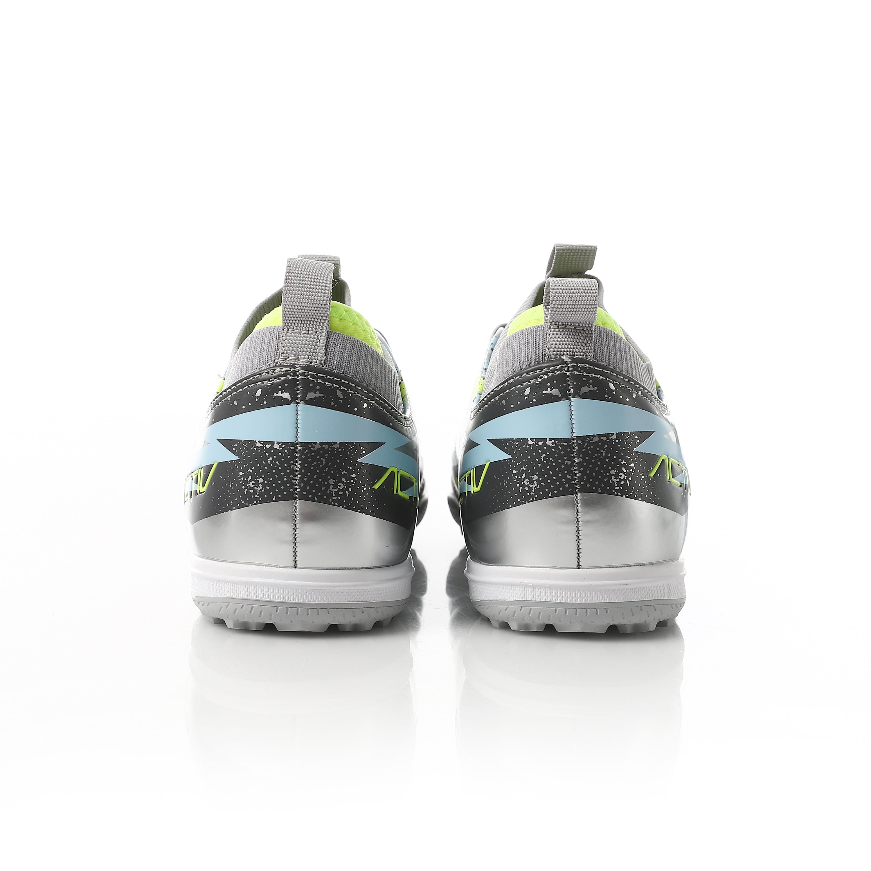 ACTIV MEN'S SOCCER SHOES - SILVER