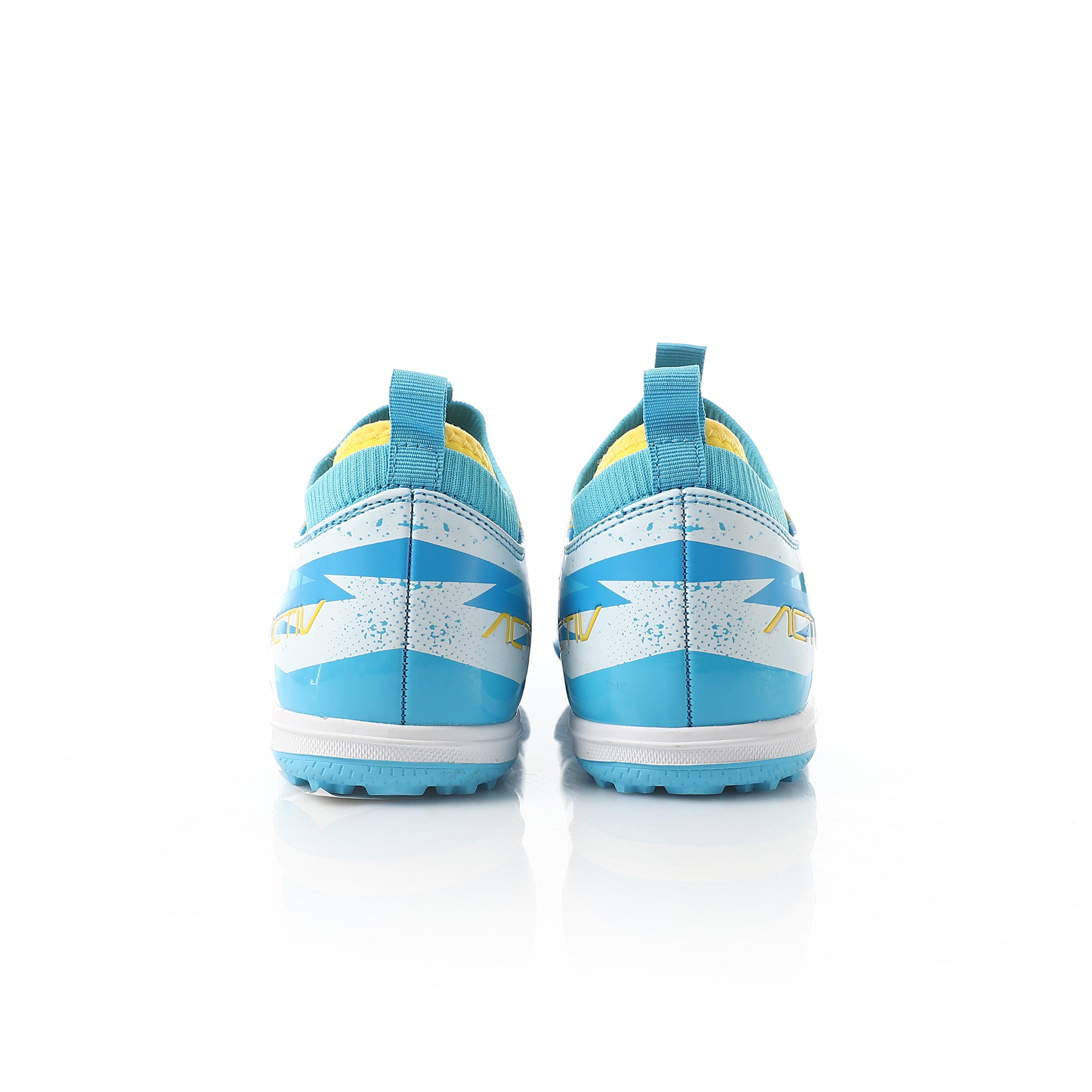 ACTIV BOYS' SOCCER SHOES - BLUE