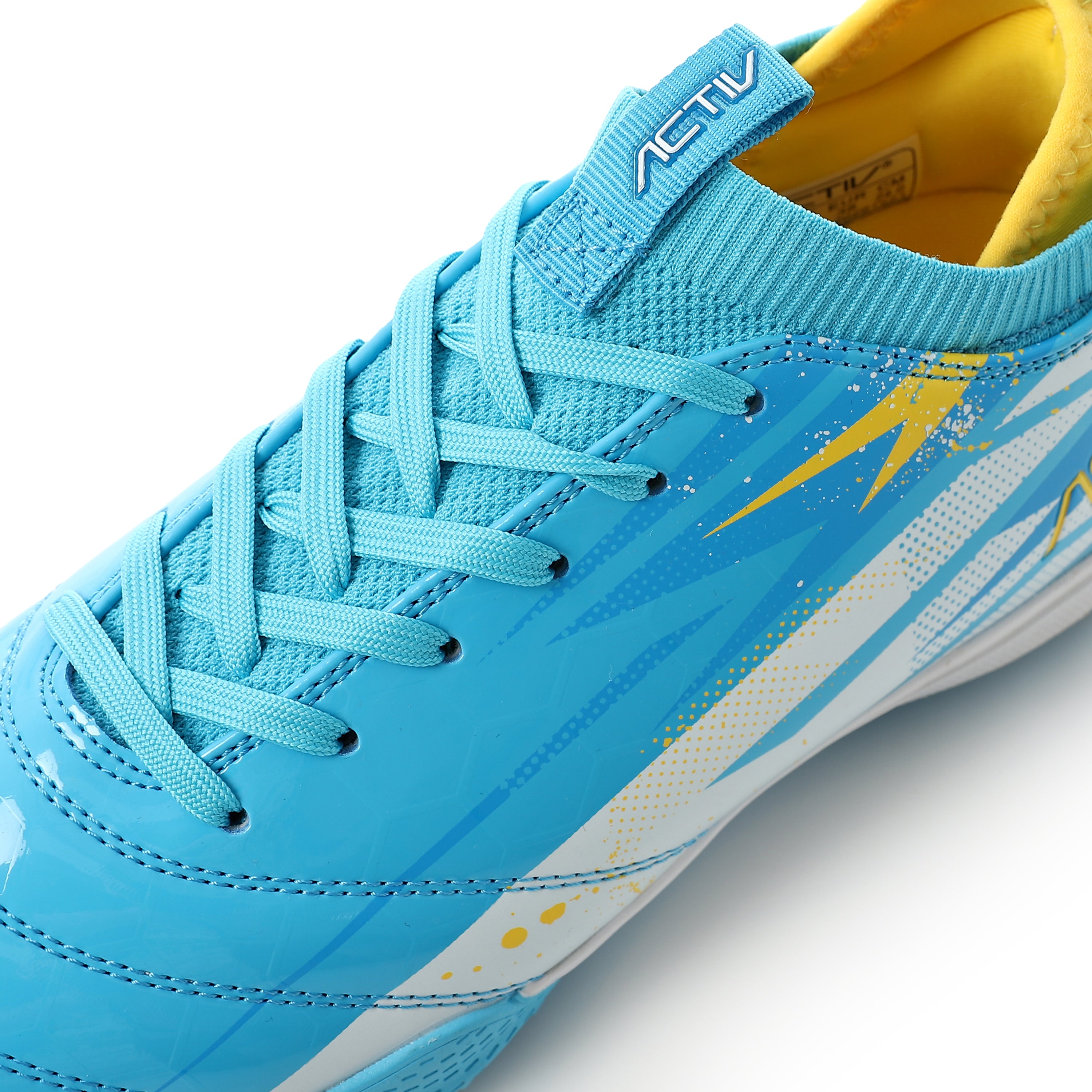 ACTIV BOYS' SOCCER SHOES - BLUE