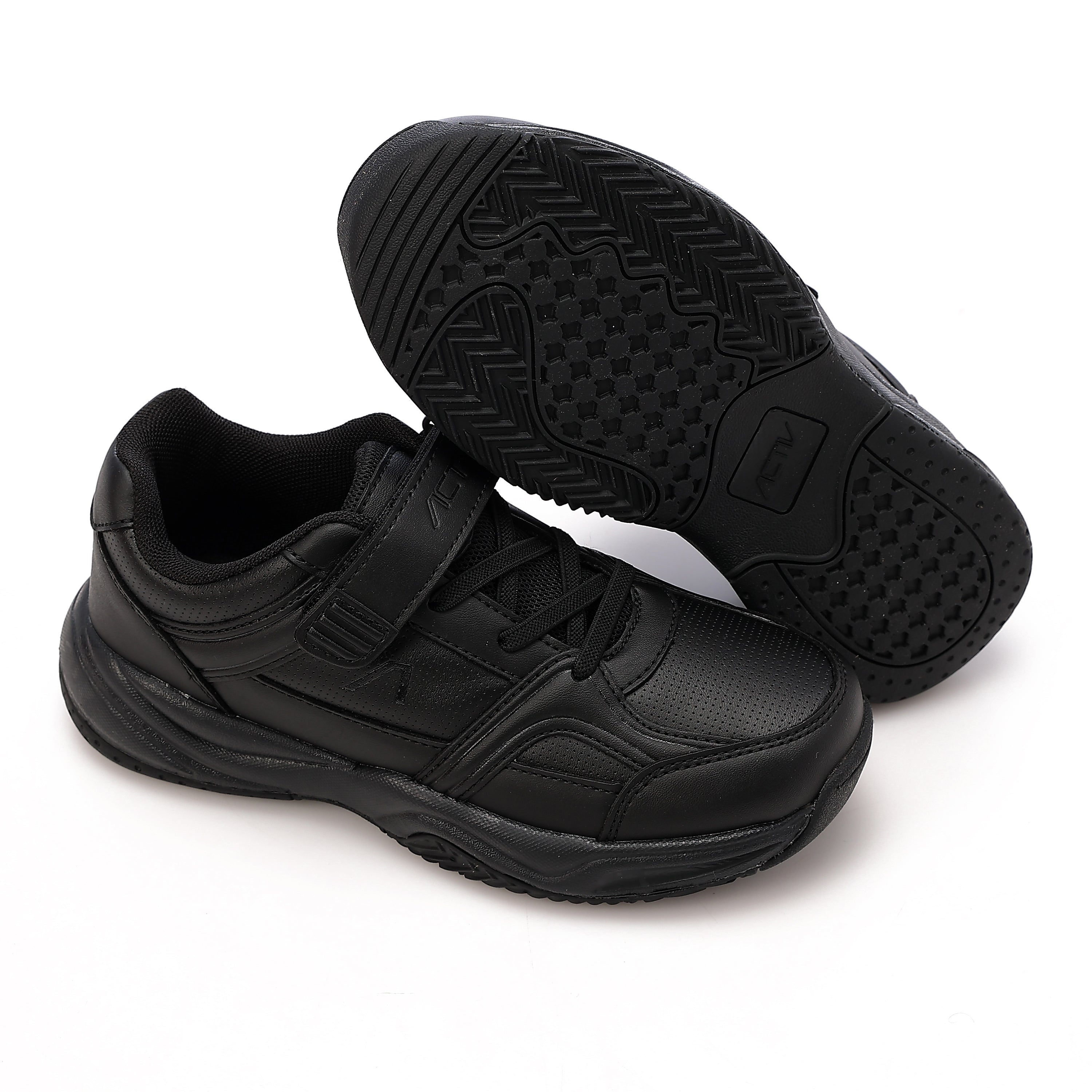ACTIV KIDS VELCRO SHOES - BLACK