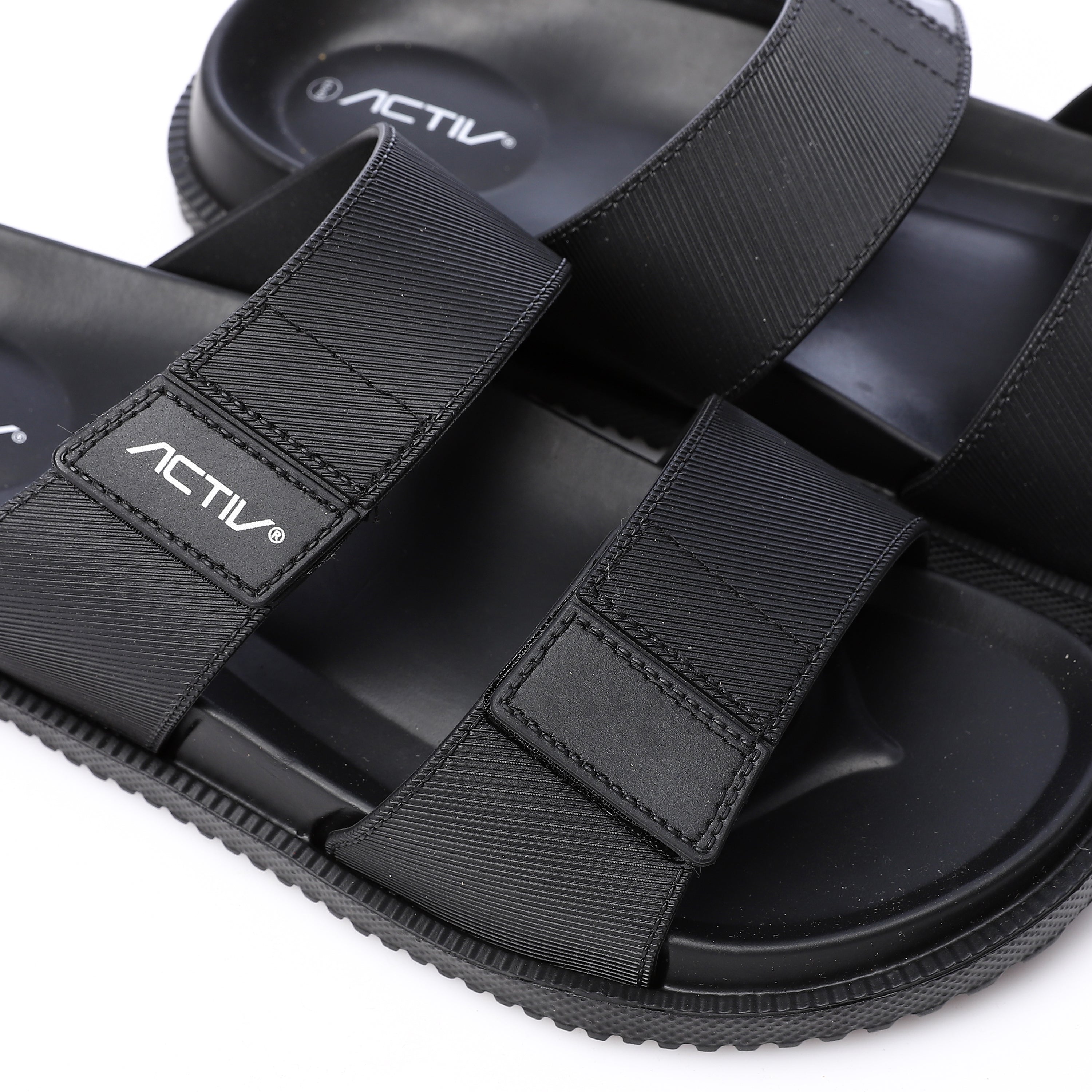 ACTIV MEN'S SLIPPER - BLACK