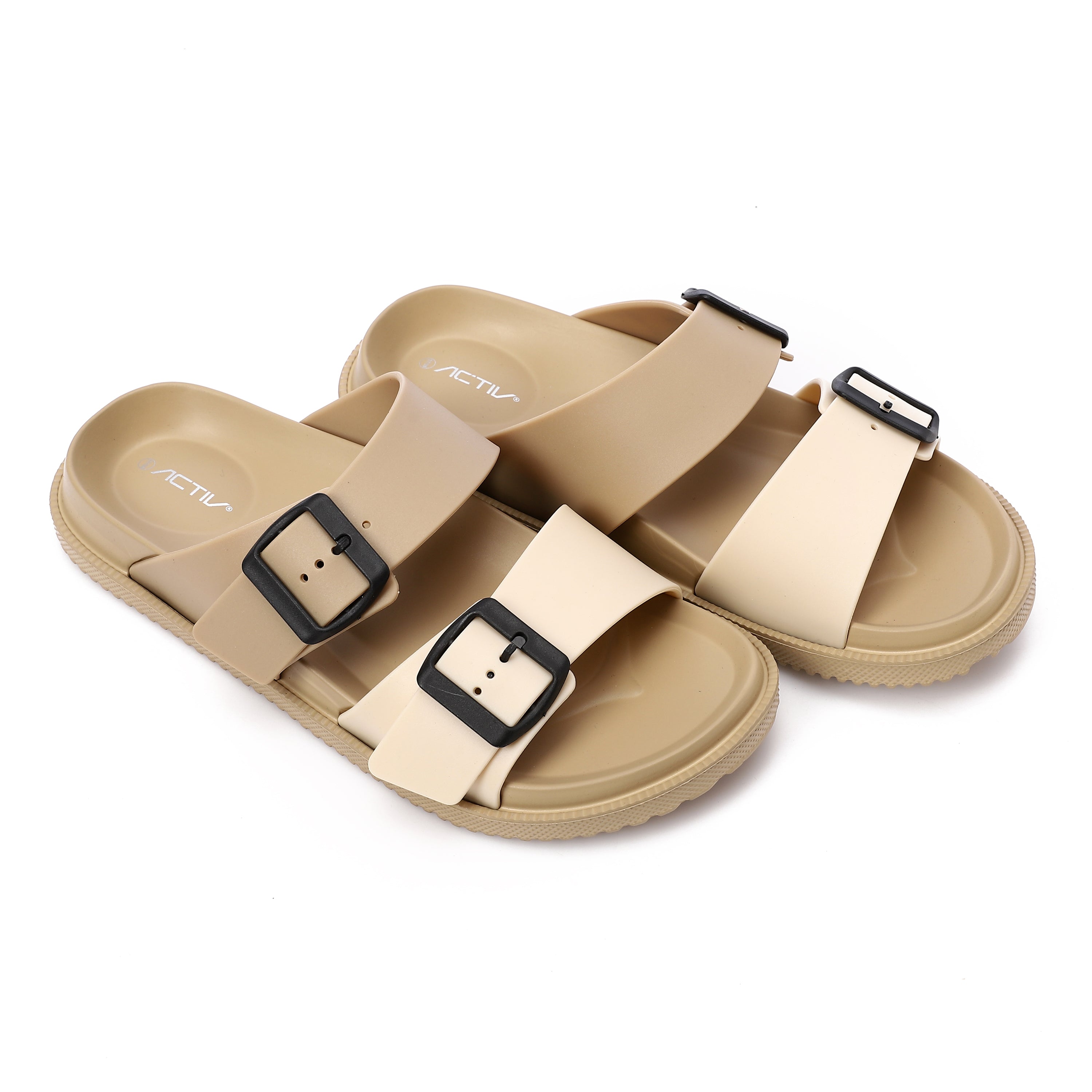 ACTIV WOMEN'S SLIPPER - بني*بيج