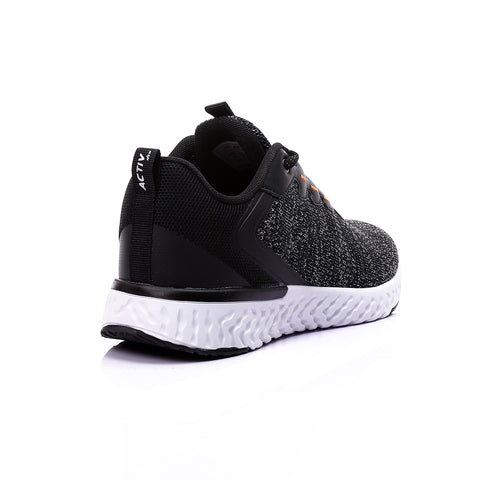 ACTIVNEW MEN'S WALKING SHOES - BLACK