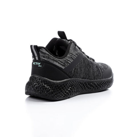 ACTIVNEW MEN'S WALKING SHOES - BLACK