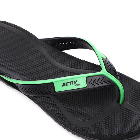 ACTIVNEW MEN'S FLIP FLOP - BLACK