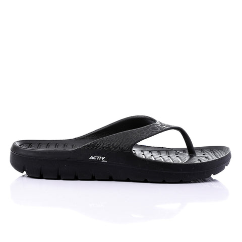 ACTIVNEW MEN'S FLIP FLOP - BLACK