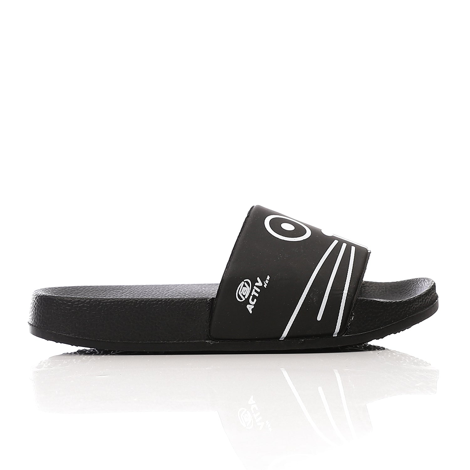 ACTIVNEW KIDS SLIPPER - BLACK