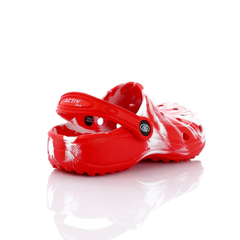 ACTIVNEW KIDS CLOGS - RED