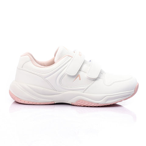 ACTIVNEW YOUTH SHOES - WHT & PINK