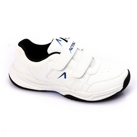 ACTIVNEW YOUTH SHOES - WHIT & BLK