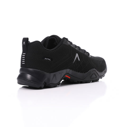 ACTIVNEW MEN'S TREKKING SHOES - BLACK