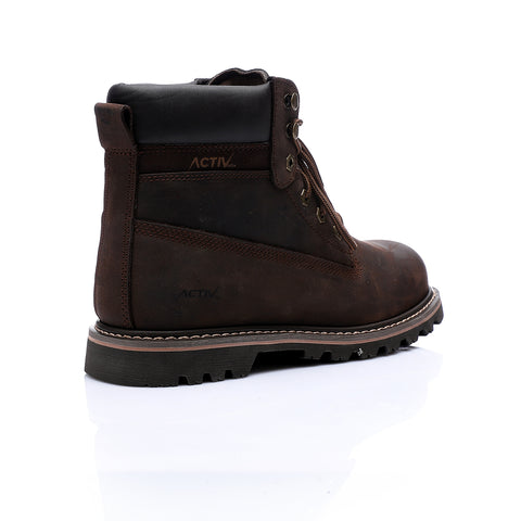 ACTIVNEW SAFETY BOOT SHOES - D.BROWN