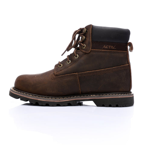 ACTIVNEW SAFETY BOOT SHOES - L.BROWN