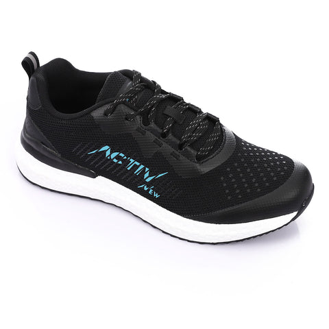 ACTIV MEN'S FASHION SHOES - BLACK