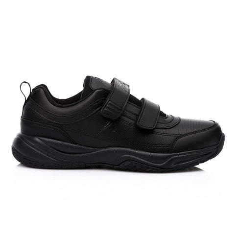 ACTIVNEW FASHION VELCRO SHOES - BLACK