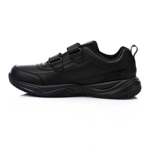 ACTIVNEW FASHION VELCRO SHOES - BLACK
