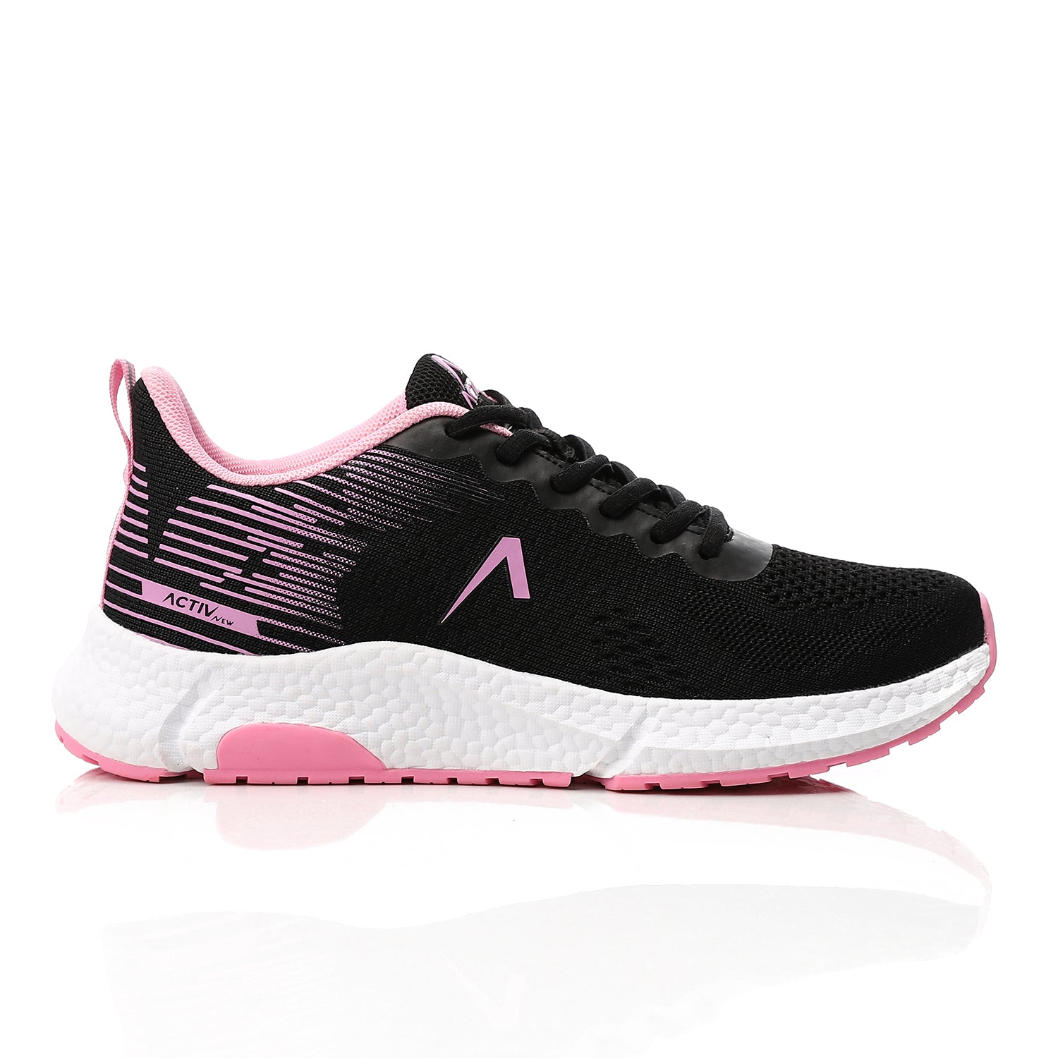 ACTIVNEW WOMEN'S SHOES - BLK &amp; PINK 