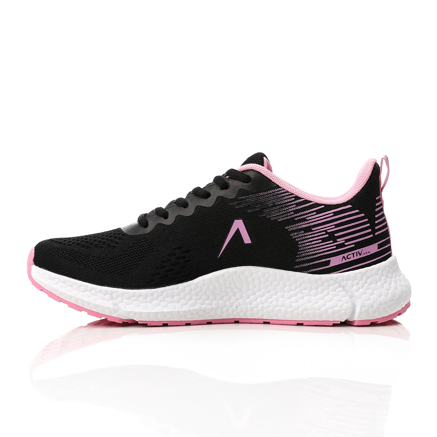 ACTIVNEW WOMEN'S SHOES - BLK &amp; PINK 