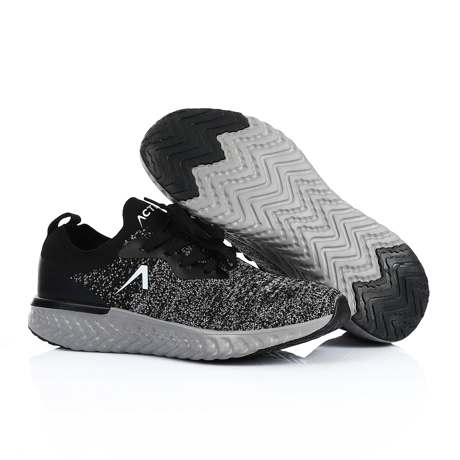 ACTIVNEW MEN'S SHOES - BLK & WHIT