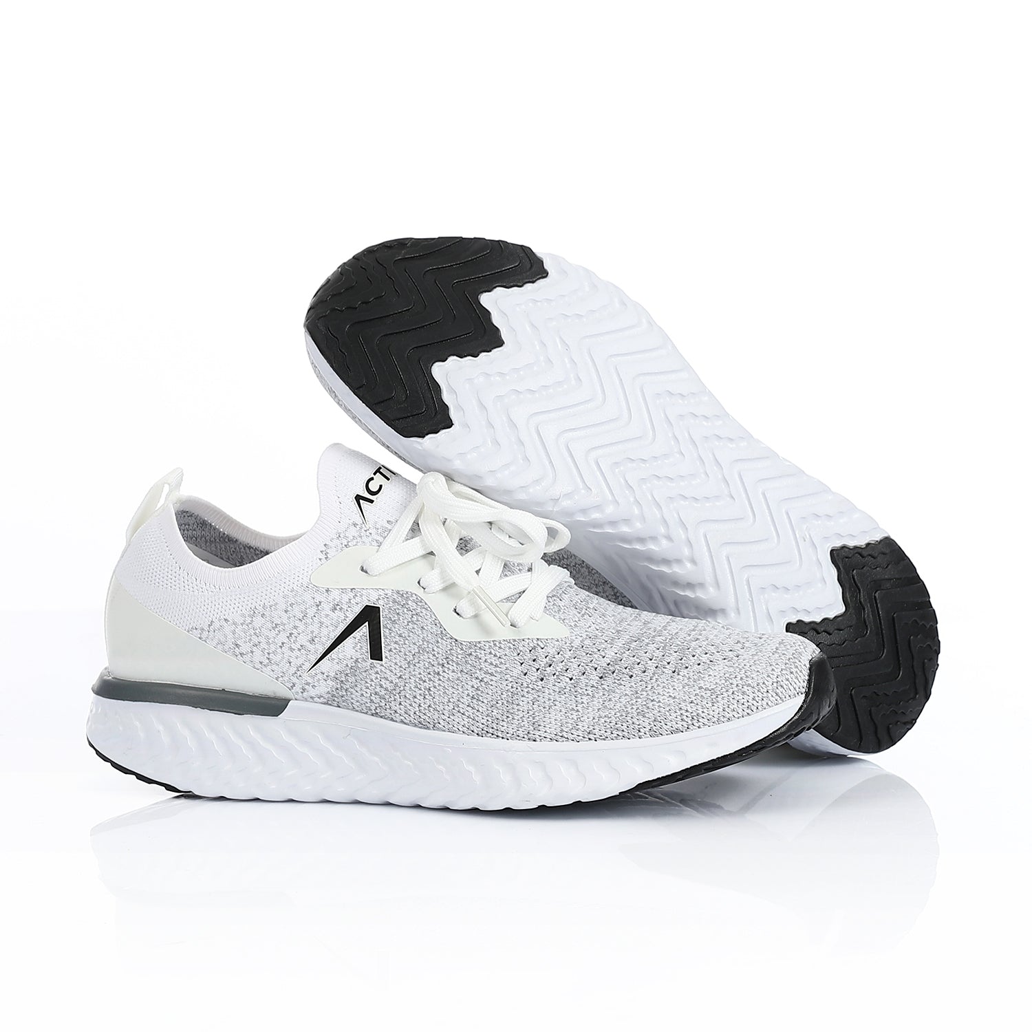 ACTIVNEW MEN'S SHOES - WHT & GREY