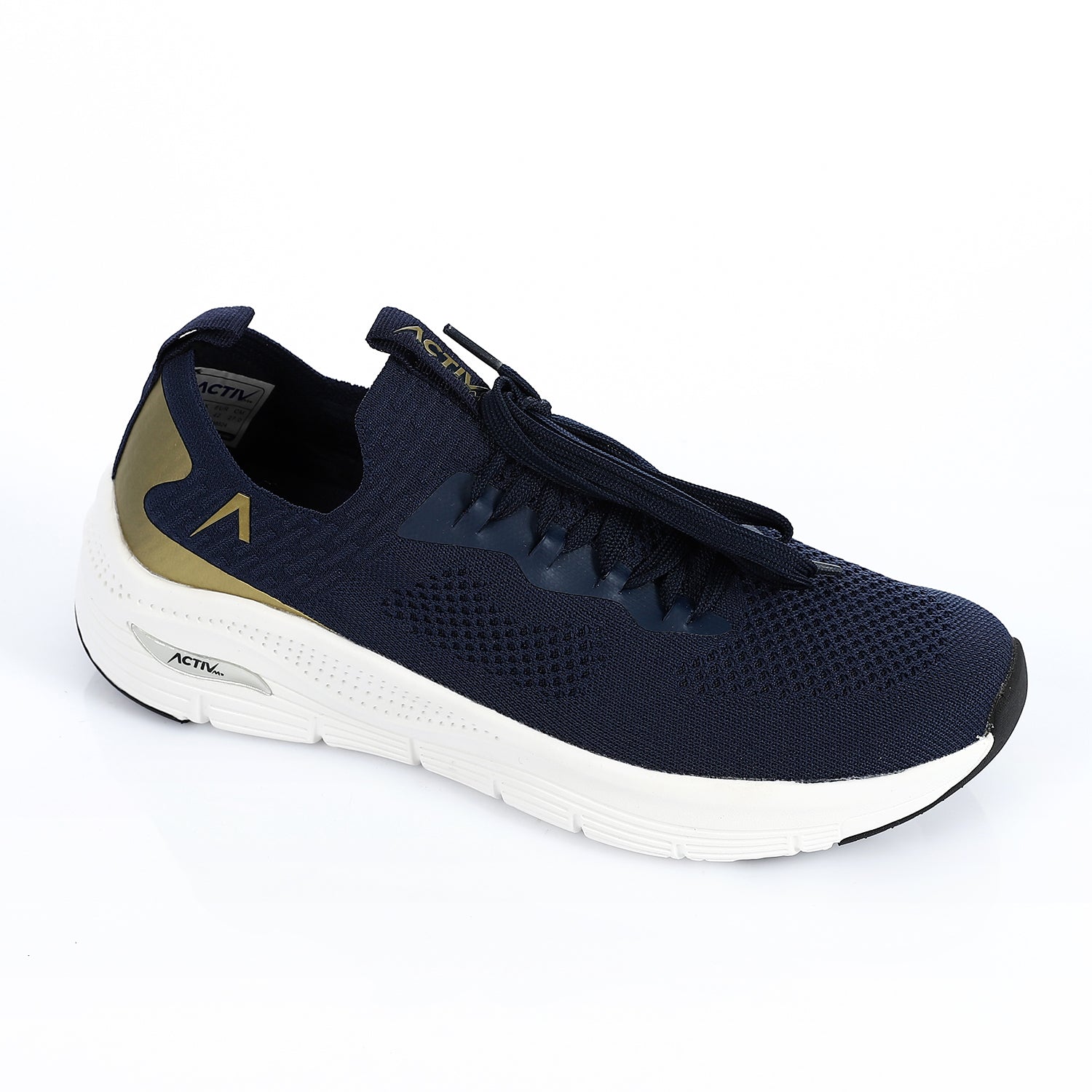 ACTIVNEW MEN'S SHOES - NVY & GOLD