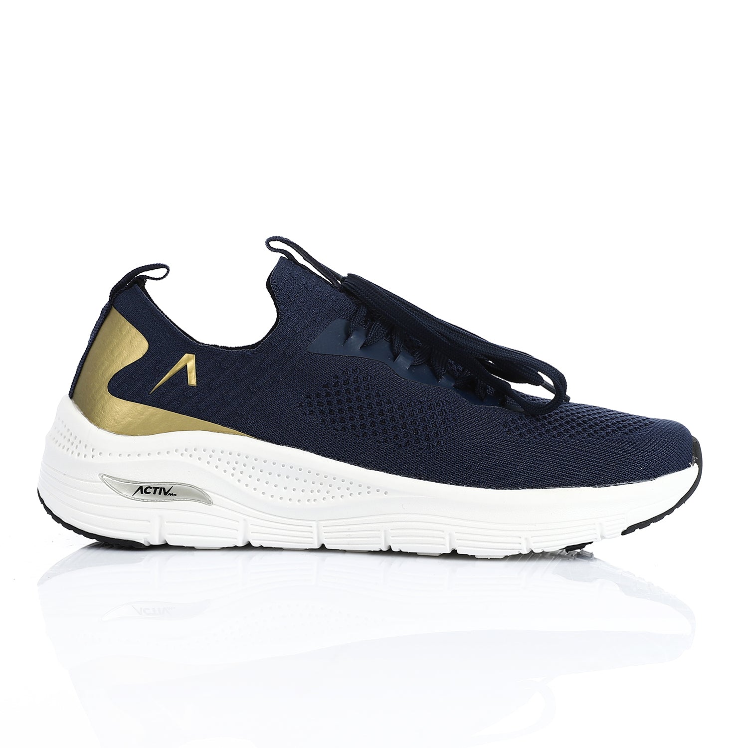 ACTIVNEW MEN'S SHOES - NVY & GOLD