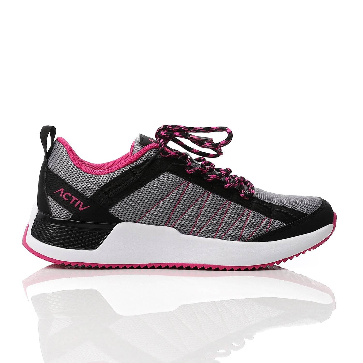 ACTIVNEW WOMEN'S SHOES - GRY & PECH