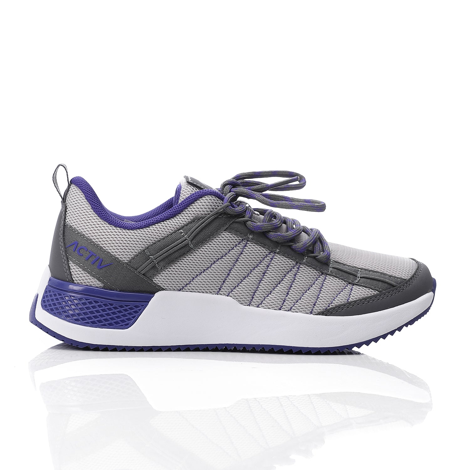 ACTIVNEW WOMEN'S SHOES - GRY &amp; PURP 