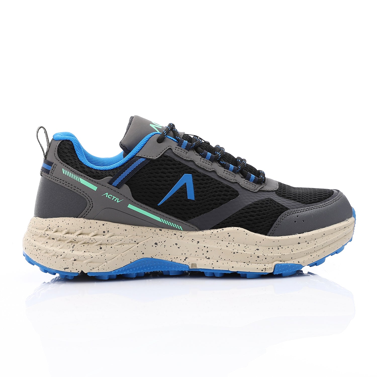 ACTIVNEW MEN'S SHOES - BLK & BLUE