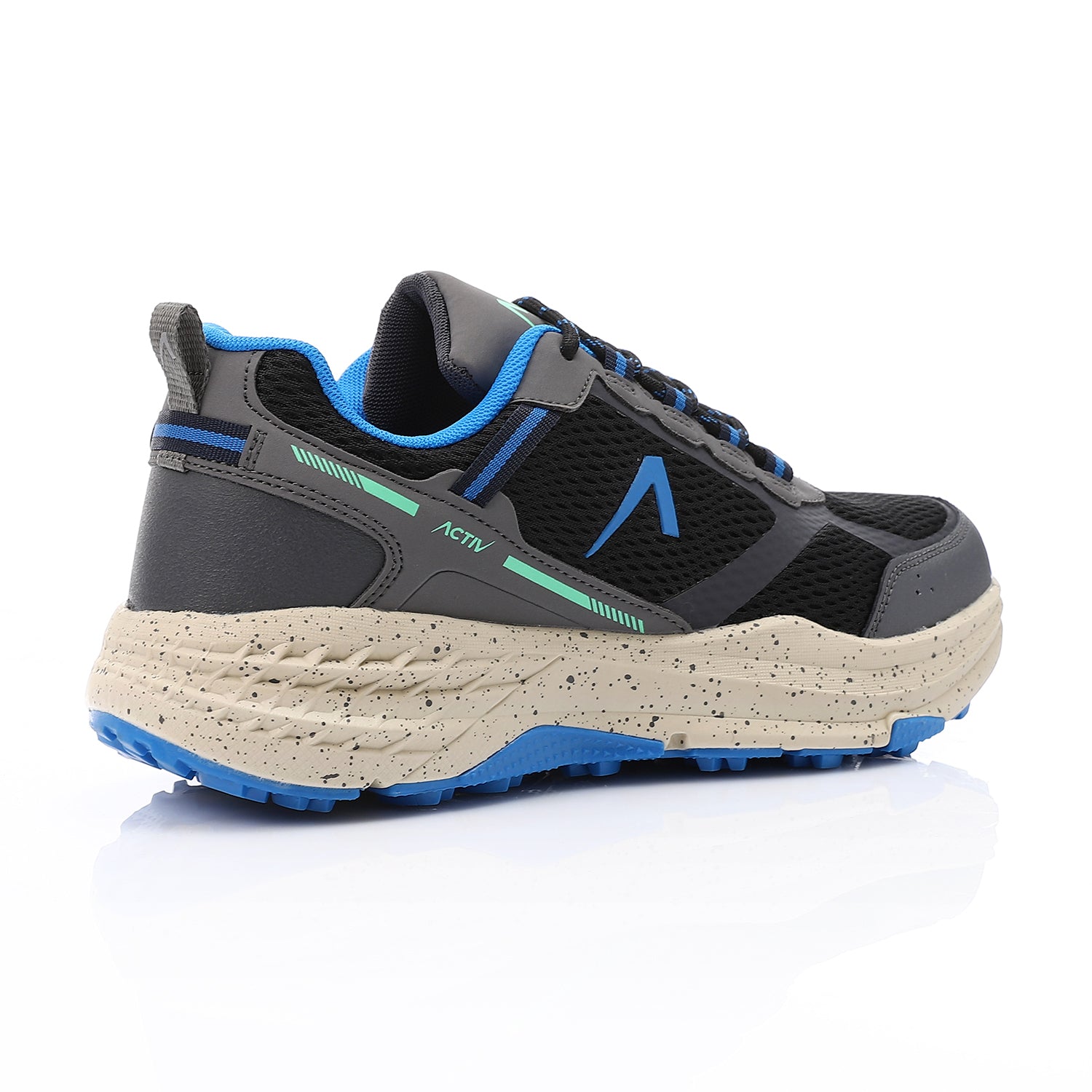 ACTIVNEW MEN'S SHOES - BLK & BLUE