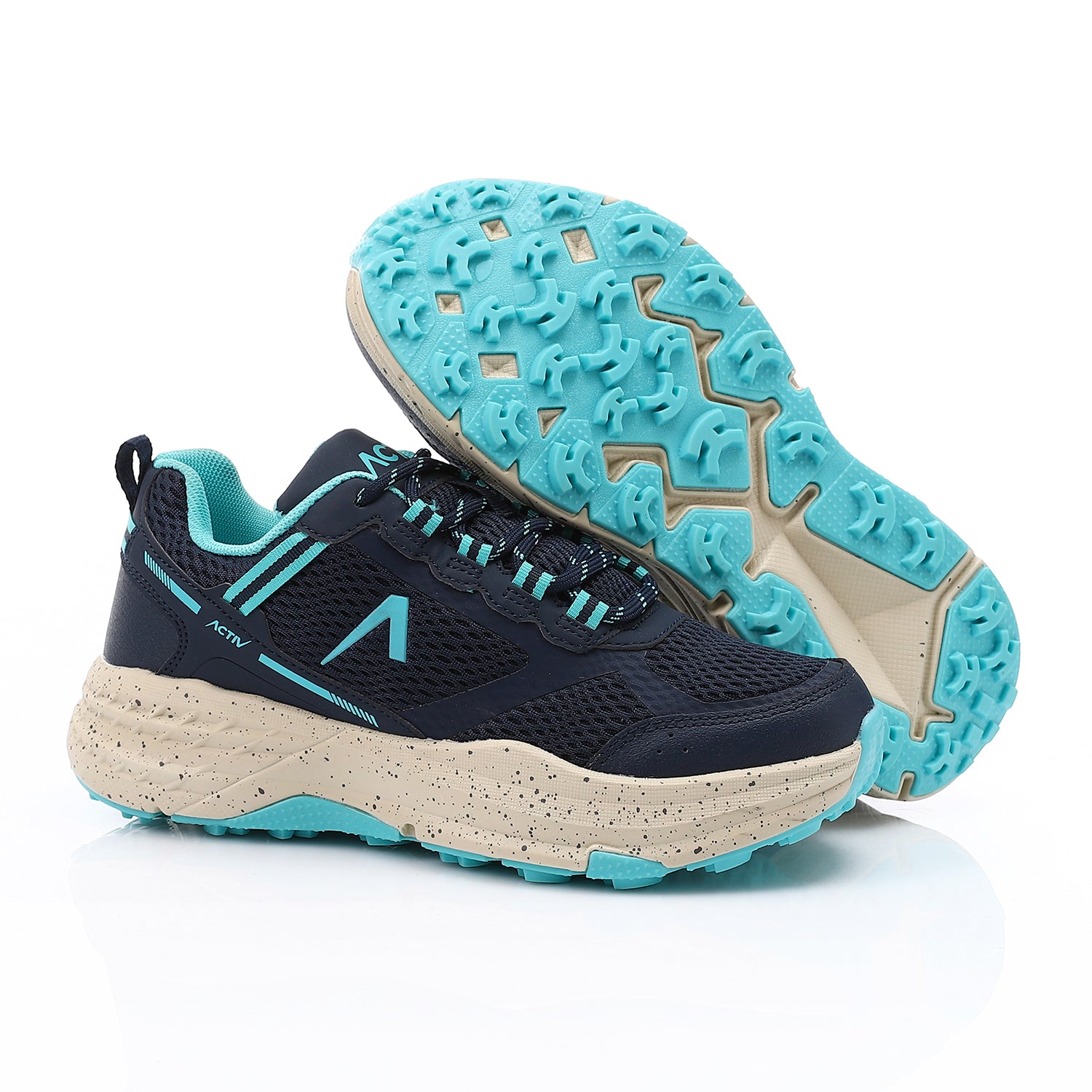 ACTIVNEW WOMEN'S SHOES - NVY &amp; GYAN 