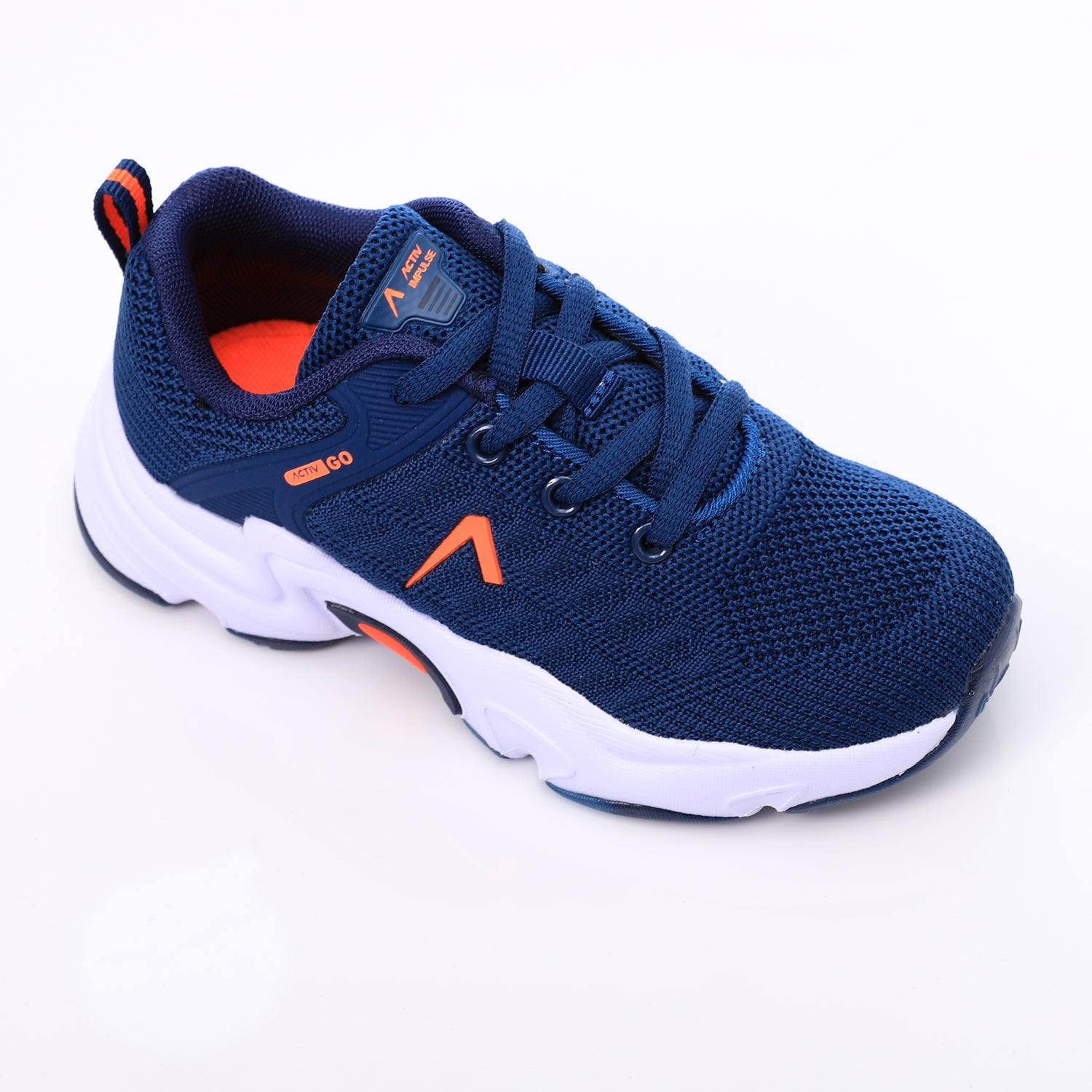 ACTIVNEW KIDS SHOES - BLU & ORNG