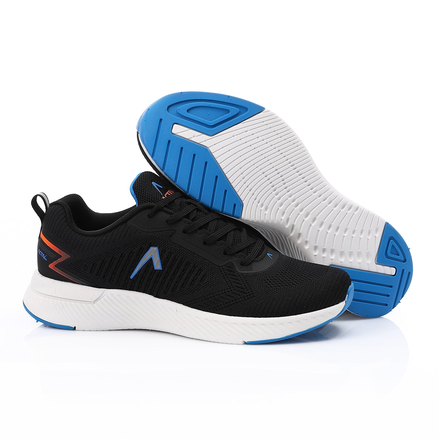 ACTIVNEW MEN'S SHOES - BLK &amp; BLUE 