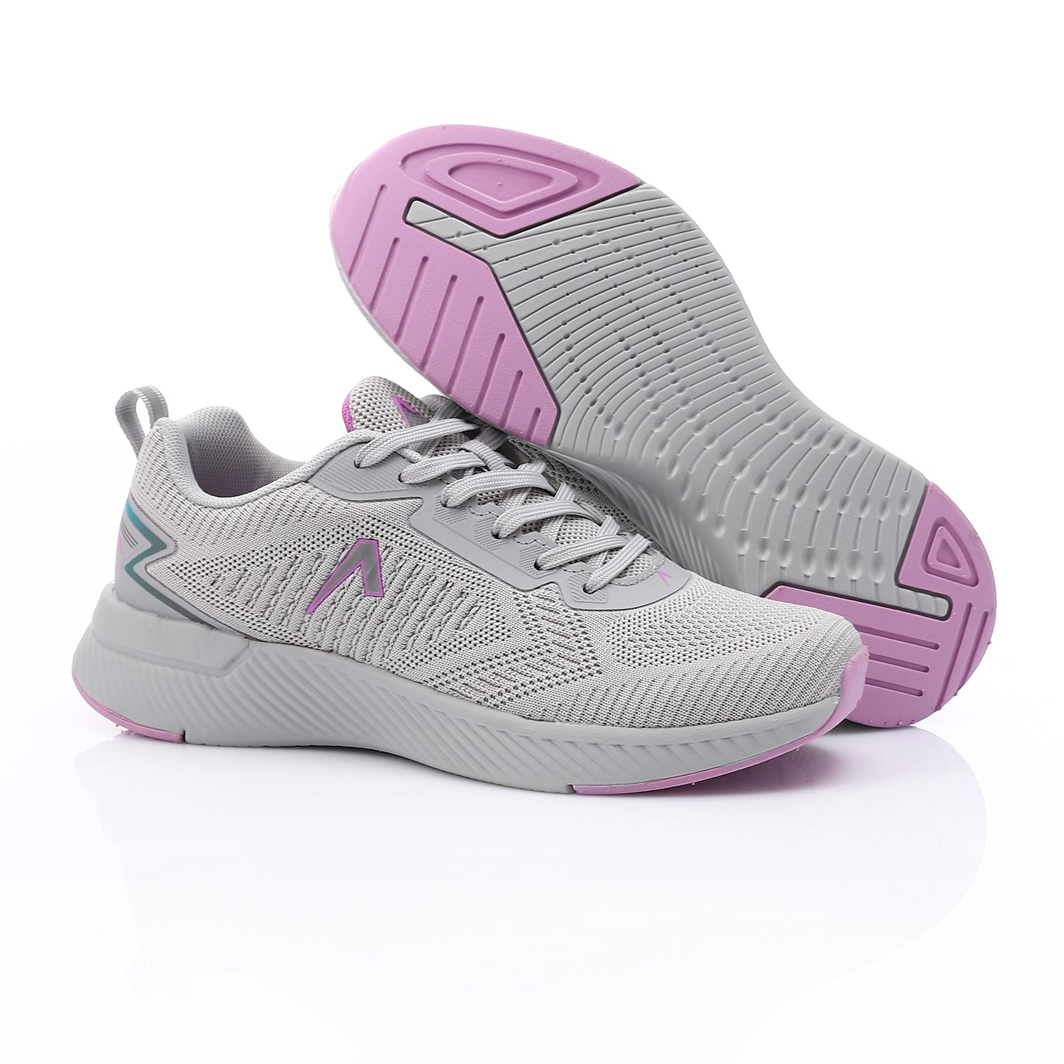 ACTIVNEW WOMEN'S SHOES - GRY &amp; PURP 