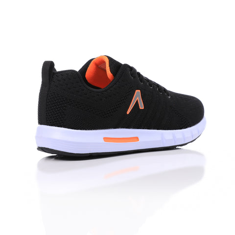 ACTIVNEW KIDS SHOES - BLK & ORNG