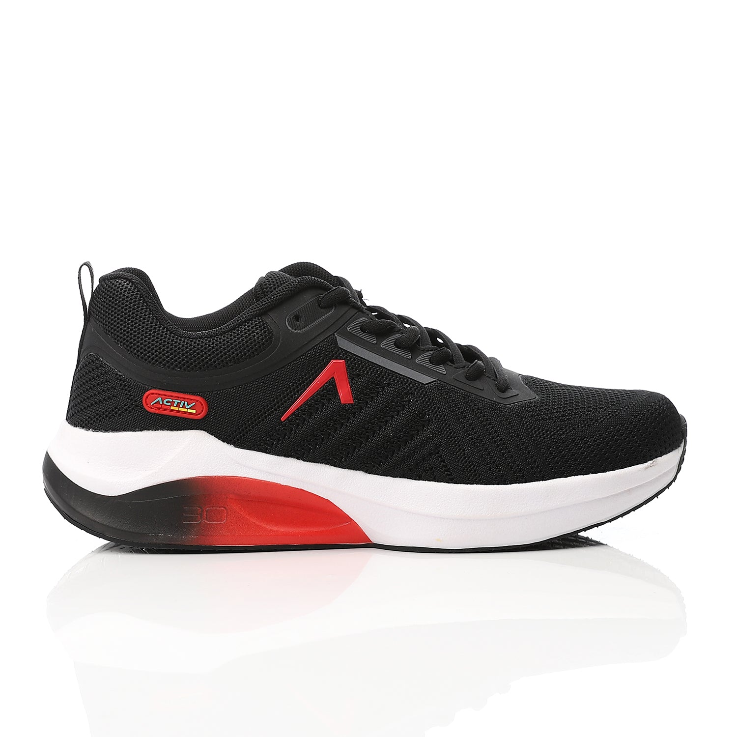 ACTIVNEW MEN'S SHOES - BLK & RED