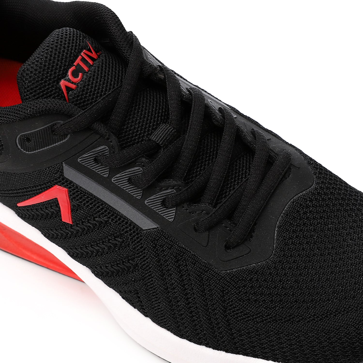 ACTIVNEW MEN'S SHOES - BLK & RED