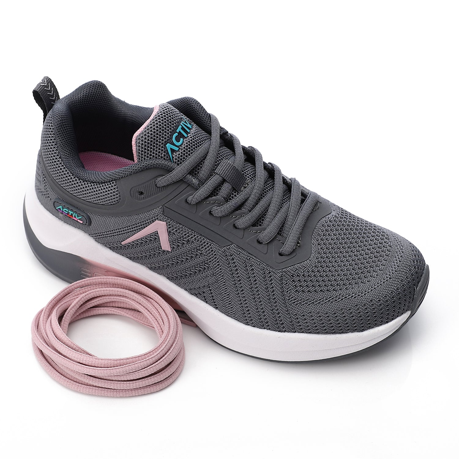 ACTIVNEW WOMEN'S SHOES - GRY & PINK