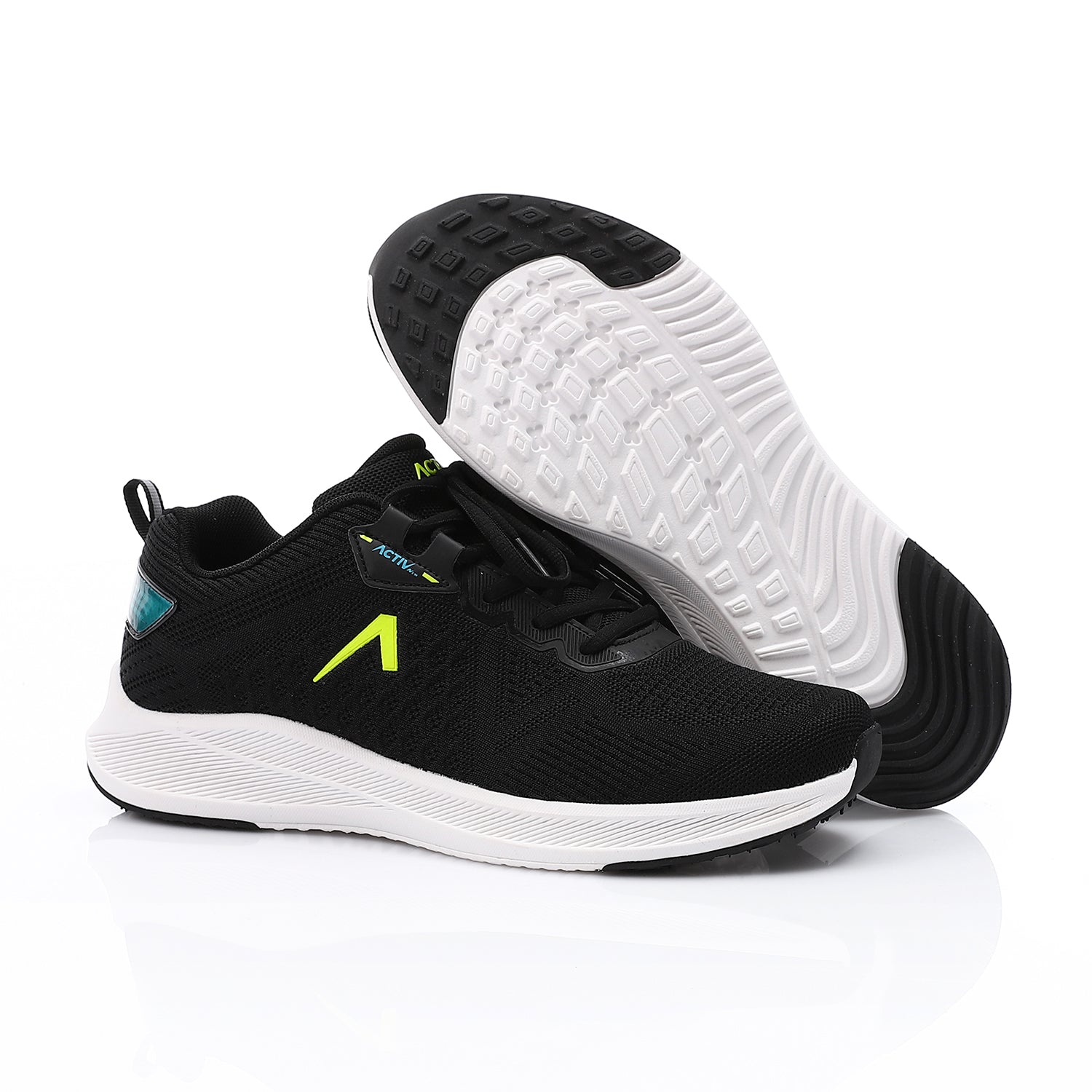 ACTIVNEW MEN'S SHOES - BLK & GREN